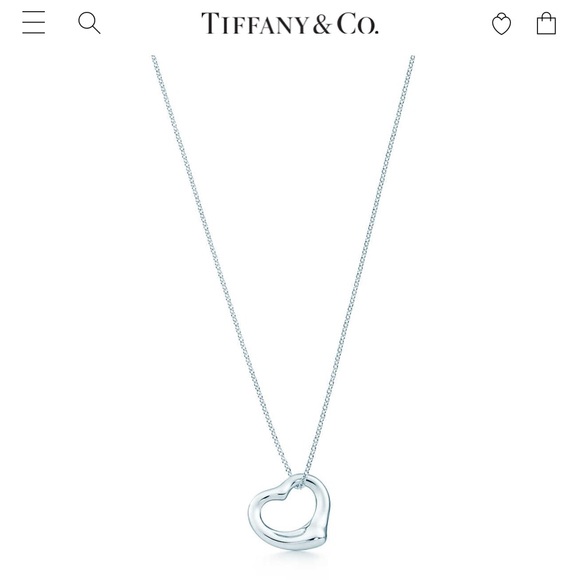 Tiffany & Co. Jewelry - Tiffany & Co. x Elsa Peretti Open Heart Pendant